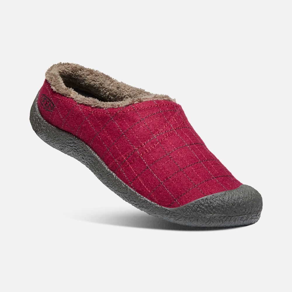 Keen Tofflor Dam Röda - Howser Wrap Slide - 087291LRC